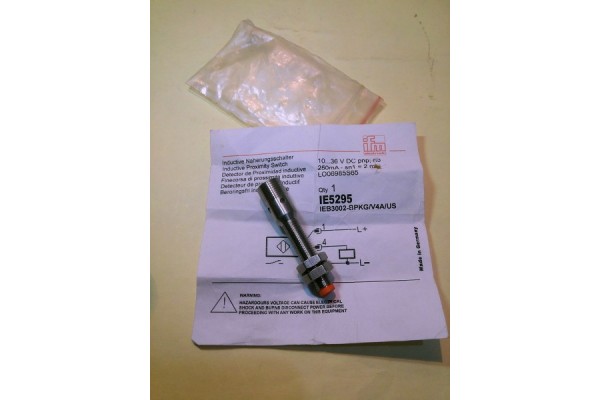 Inductive Proximity Switch, IE5295, IFM Made in Germnay